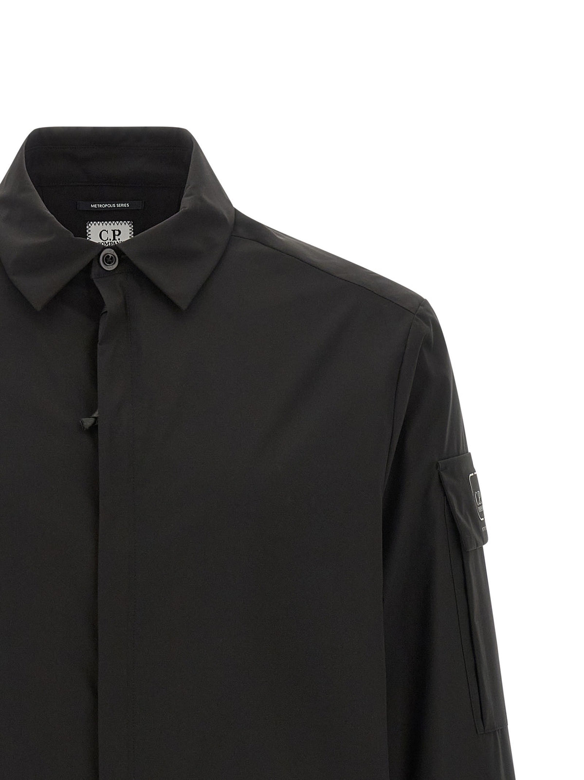C.P. Company The Metropolis Series Overshirt Black