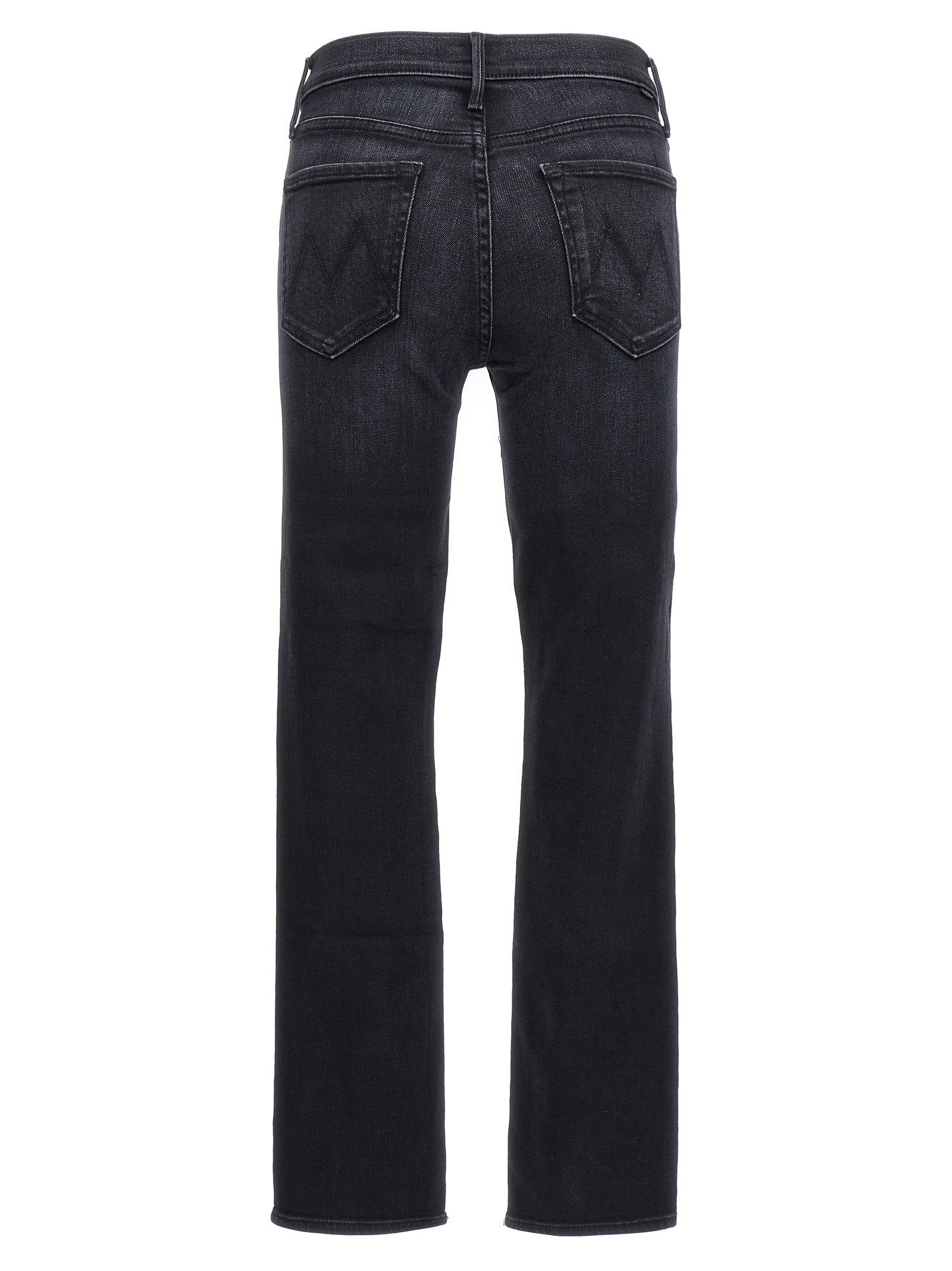 MOTHER The Mid Rise Dazzler Jeans Black