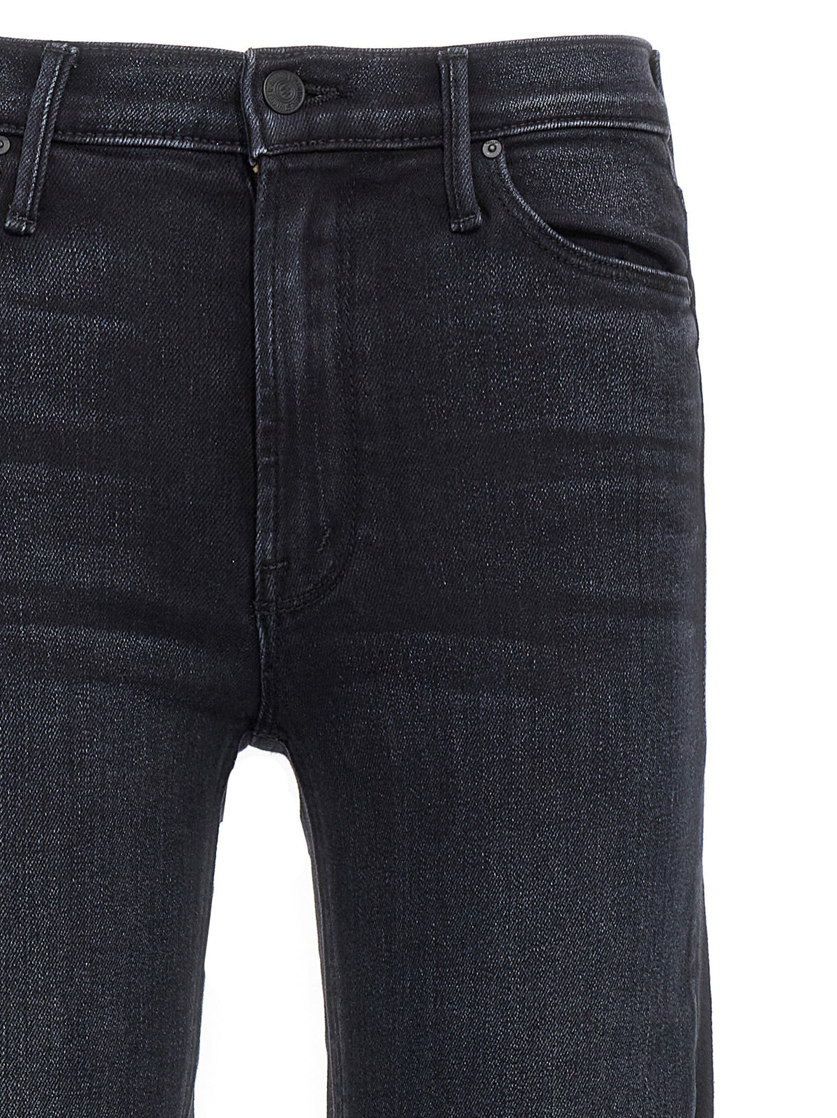 MOTHER The Mid Rise Dazzler Jeans Black