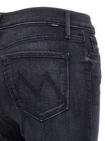 MOTHER The Mid Rise Dazzler Jeans Black