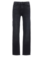 MOTHER The Mid Rise Dazzler Jeans Black