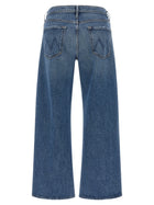 MOTHER The Mid Rise Maven Flood Jeans Blue, view 2
