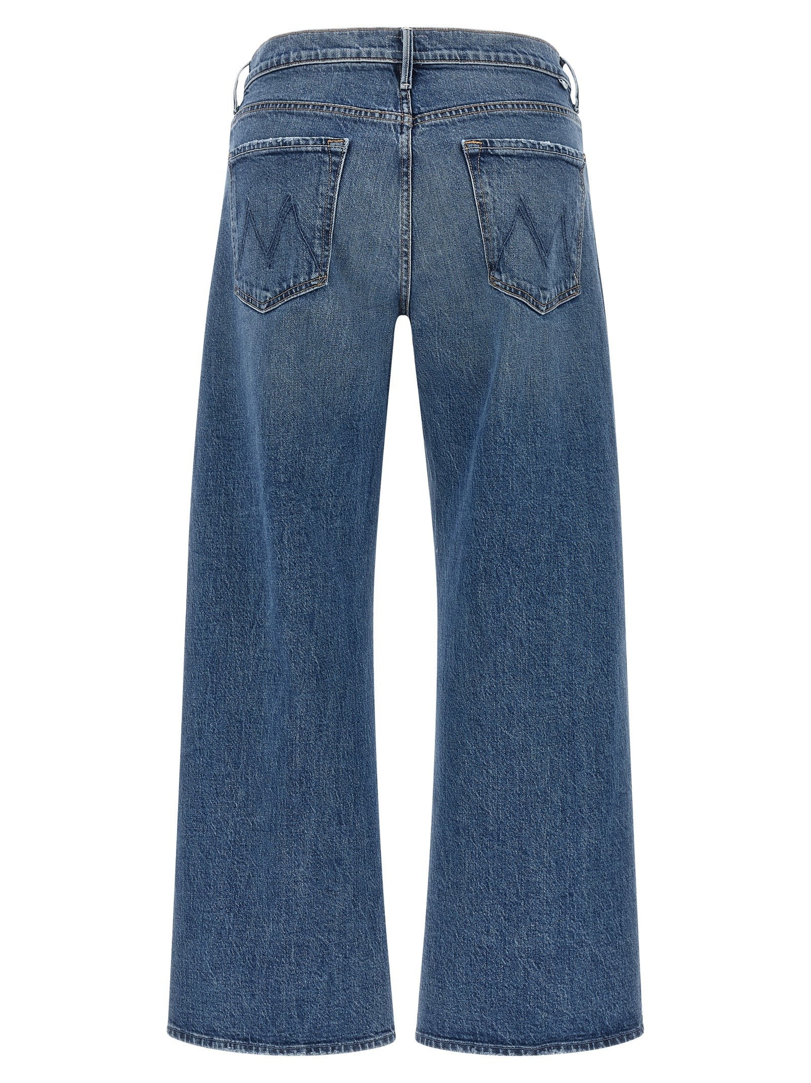 Mother The Mid Rise Maven Flood Jeans Blue