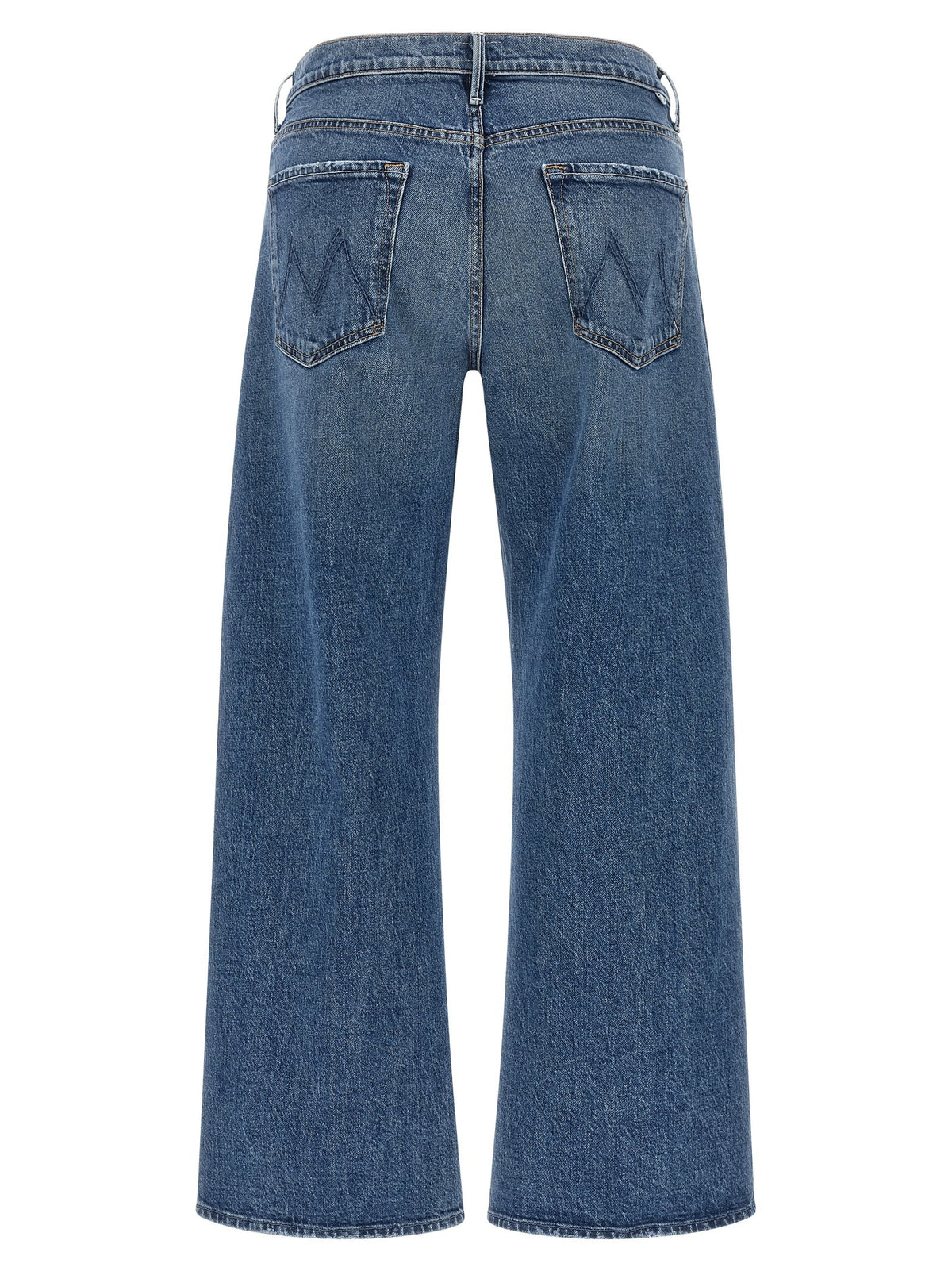 MOTHER The Mid Rise Maven Flood Jeans Blue, view 2