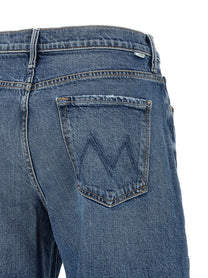 Mother The Mid Rise Maven Flood Jeans Blue