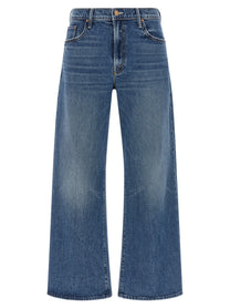 Mother The Mid Rise Maven Flood Jeans Blue