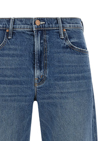 Mother The Mid Rise Maven Flood Jeans Blue