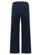 MOTHER The Mid Rise Rambler Zip Ankle Jeans Blue, view 2