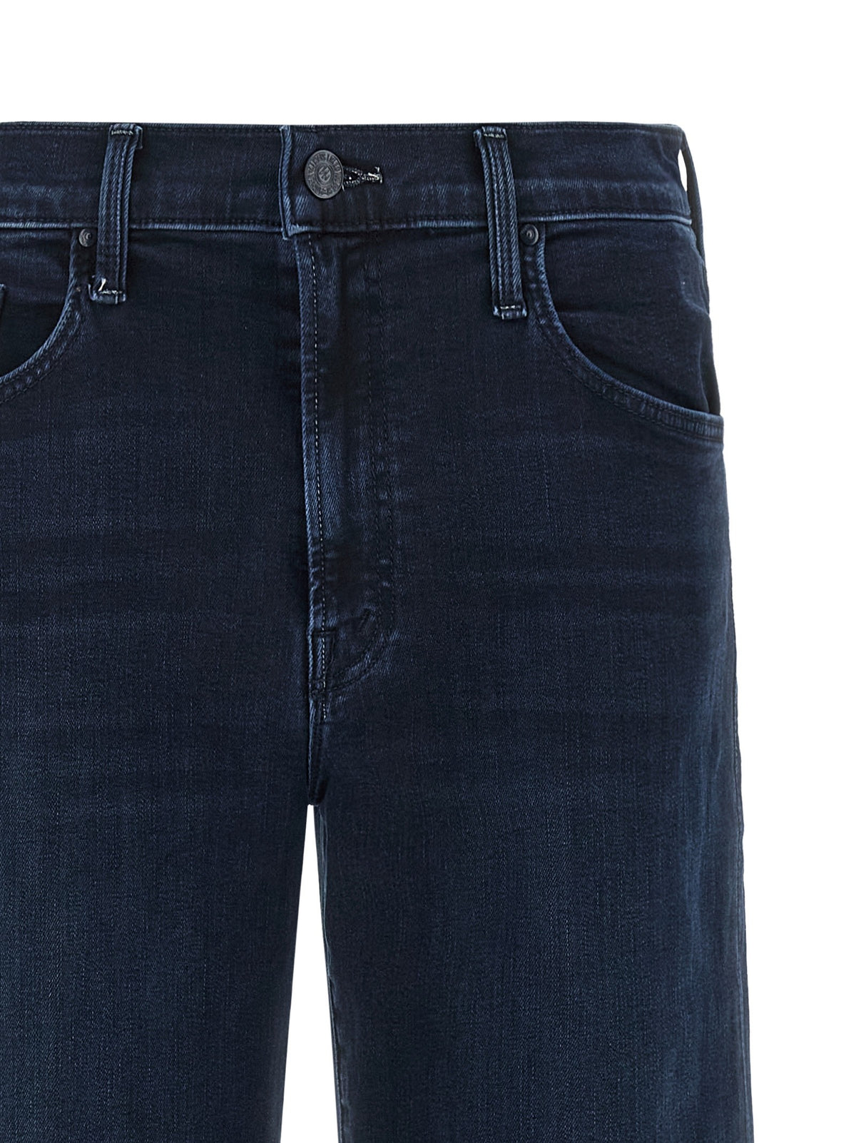 MOTHER The Mid Rise Rambler Zip Ankle Jeans Blue, view 3