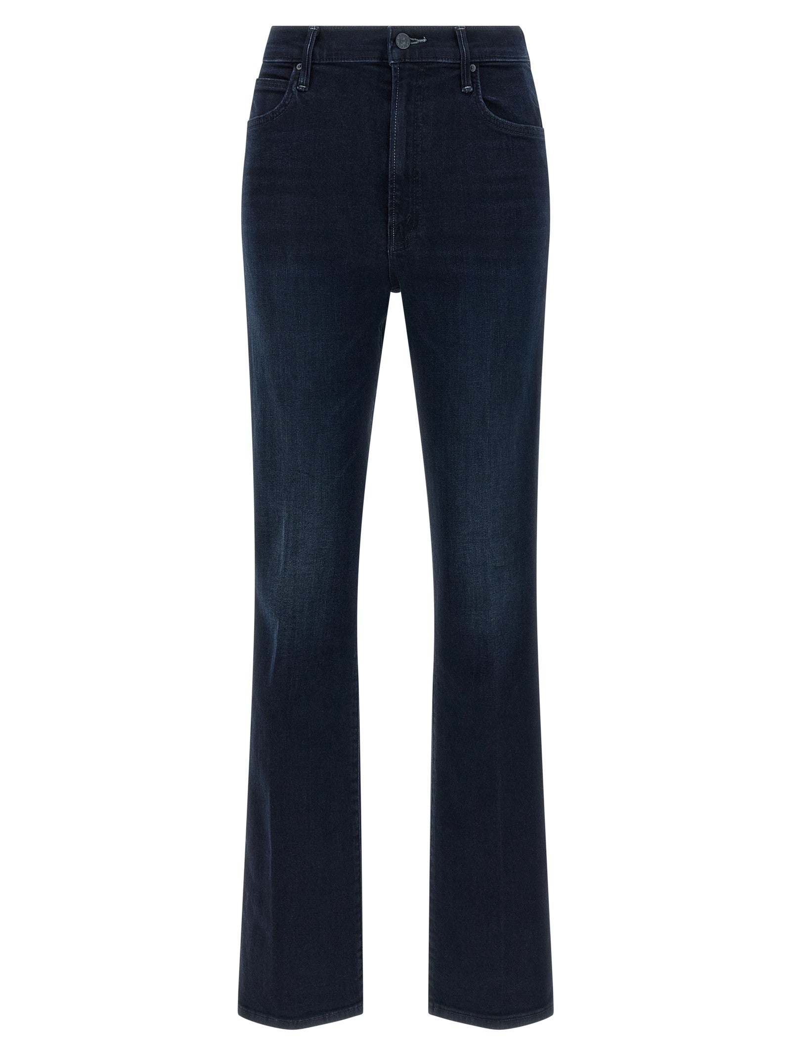 Mother The Mid Rise Smokin Skimp Jeans Blue