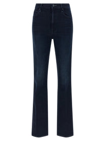 Mother The Mid Rise Smokin Skimp Jeans Blue