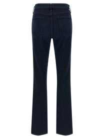 Mother The Mid Rise Smokin Skimp Jeans Blue