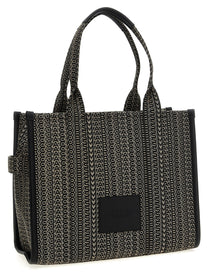 Marc Jacobs The Monogram Jacquard Large Tote Shopping Bag Beige