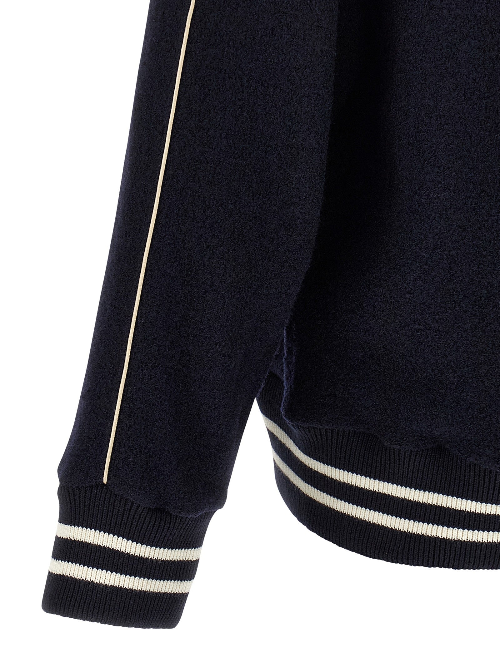 Wales Bonner The October Varsity Bomber Jacket Blue