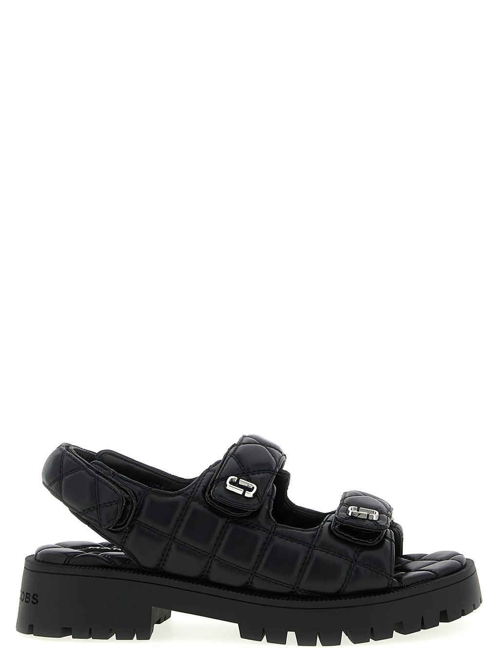 Marc Jacobs The Quilted Sunny Sandals Black