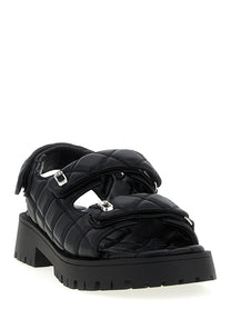 Marc Jacobs The Quilted Sunny Sandals Black