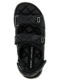 Marc Jacobs The Quilted Sunny Sandals Black