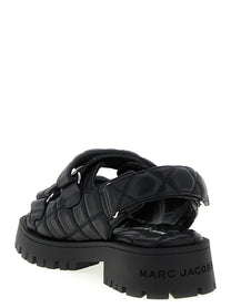 Marc Jacobs The Quilted Sunny Sandals Black