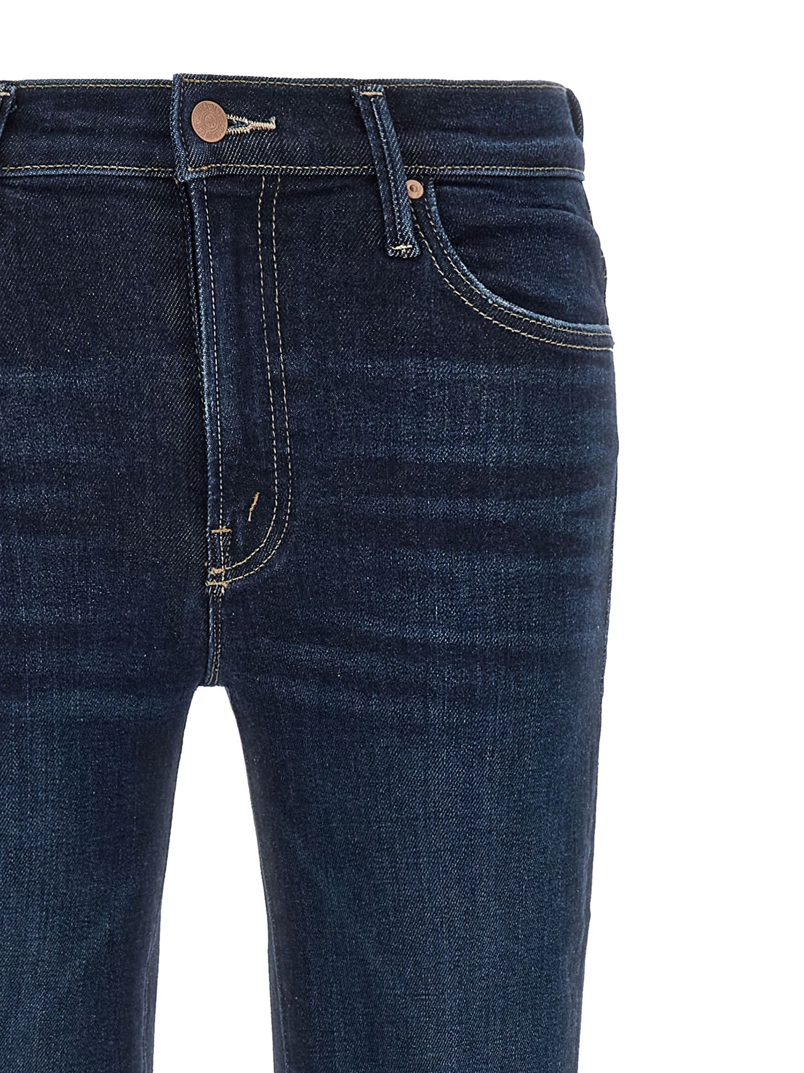 MOTHER The Rascal Skimp Jeans Blue