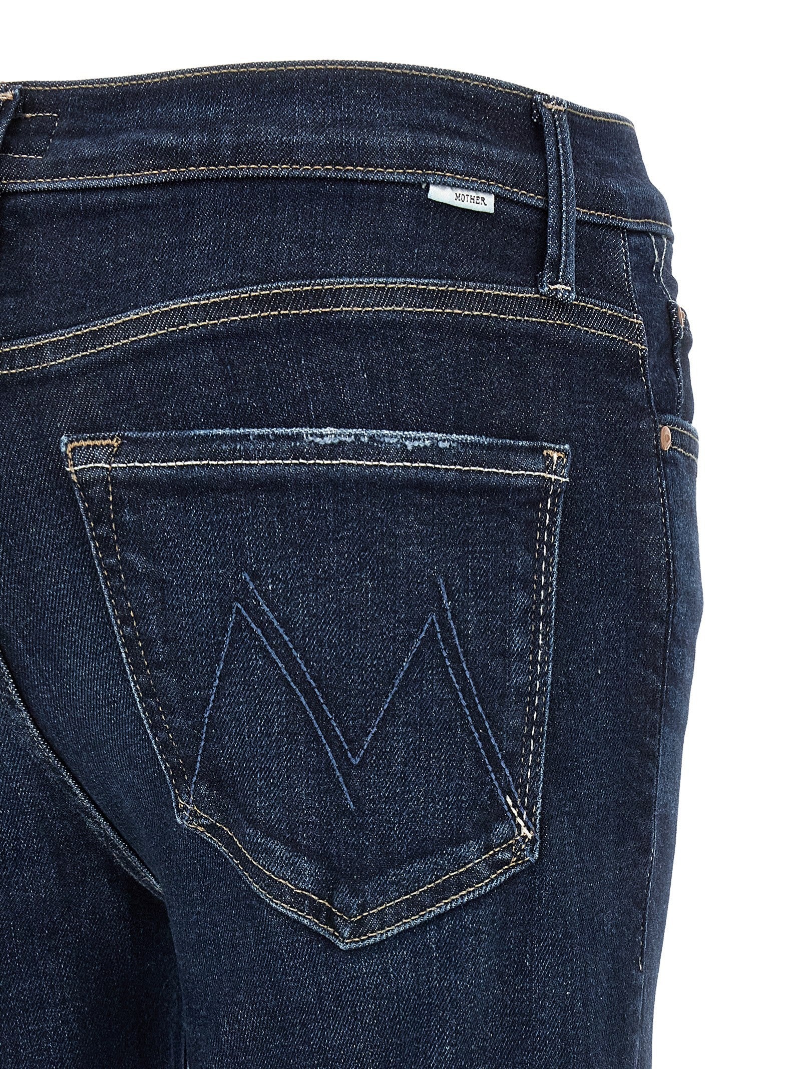 MOTHER The Rascal Skimp Jeans Blue