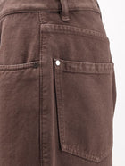 Brunello Cucinelli Women's The Relaxed Boyfriend Jean Soft Barrel Leg Brown, view 3