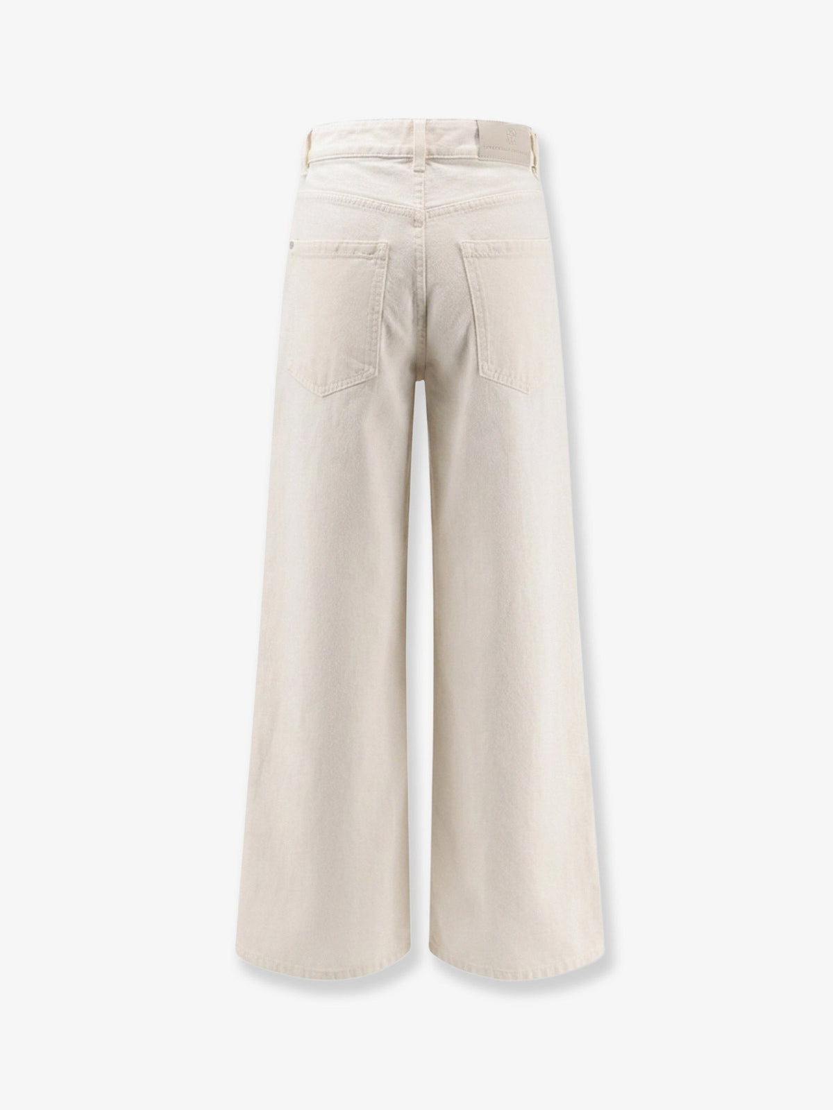 Brunello Cucinelli Women's The Relaxed Boyfriend Jean Soft Barrel Leg PANAMA, view 2