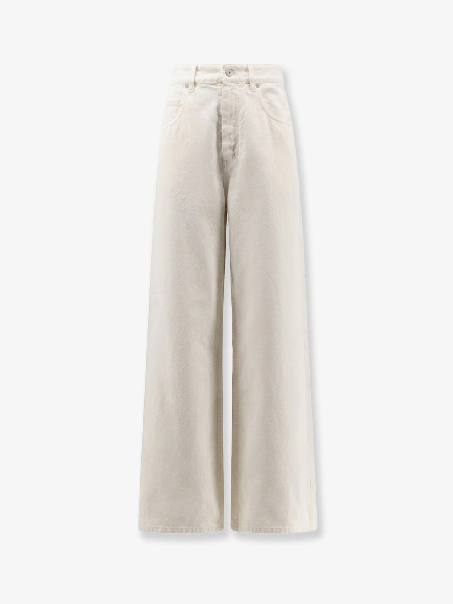 Brunello Cucinelli Women's The Relaxed Boyfriend Jean Soft Barrel Leg PANAMA