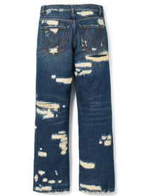 Marc Jacobs The Rip and Repair Straight Jean Jeans Blue