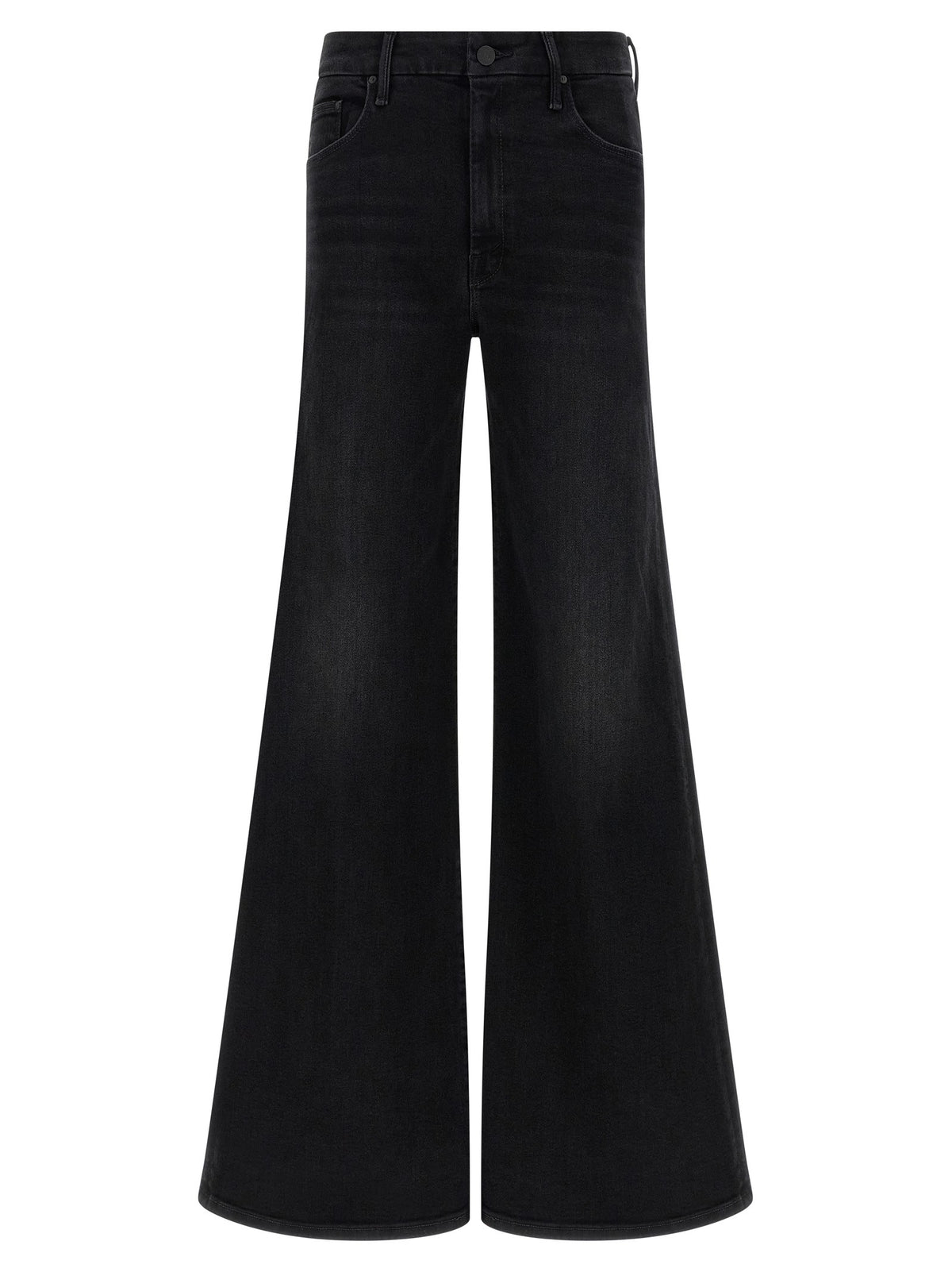 MOTHER The Roller Sneak Jeans Black