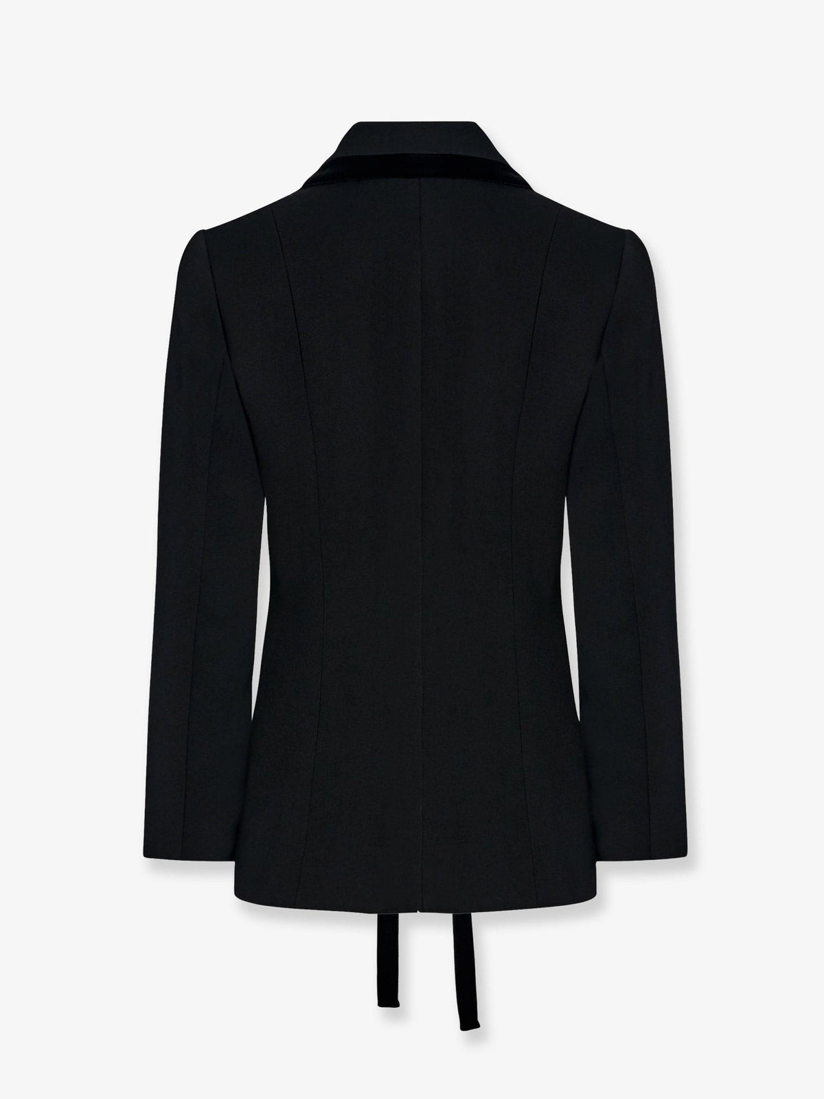 The Row Women's Celinde Single Breasted Stretch Virgin Wool Blazer Black, view 2