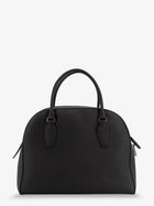 The Row Women's India Hammered Leather Handbag Black, view 2