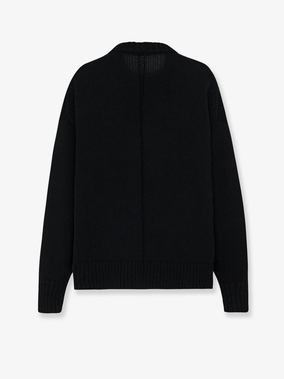 The Row Women's Ophelia Wool and Cashmere Sweater Black, view 2