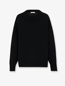 The Row Women's Ophelia Wool and Cashmere Sweater Black