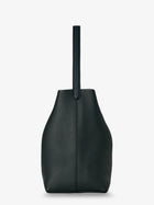 The Row Women's Park Medium Leather Bag DARKPINE, view 5