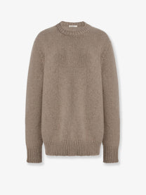 The Row Women's Torin Cashmere Sweater Beige