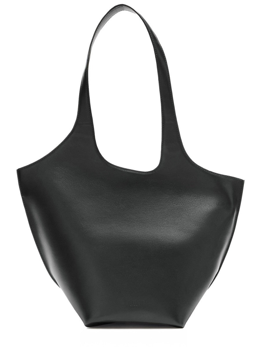 The Attico Women's The Scoop Bag Black, view 2