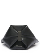 The Attico Women's The Scoop Bag Black, view 4