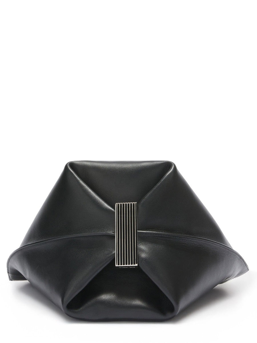 The Attico Women's The Scoop Bag Black, view 4