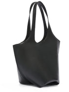 The Attico Women's The Scoop Bag Black, view 3