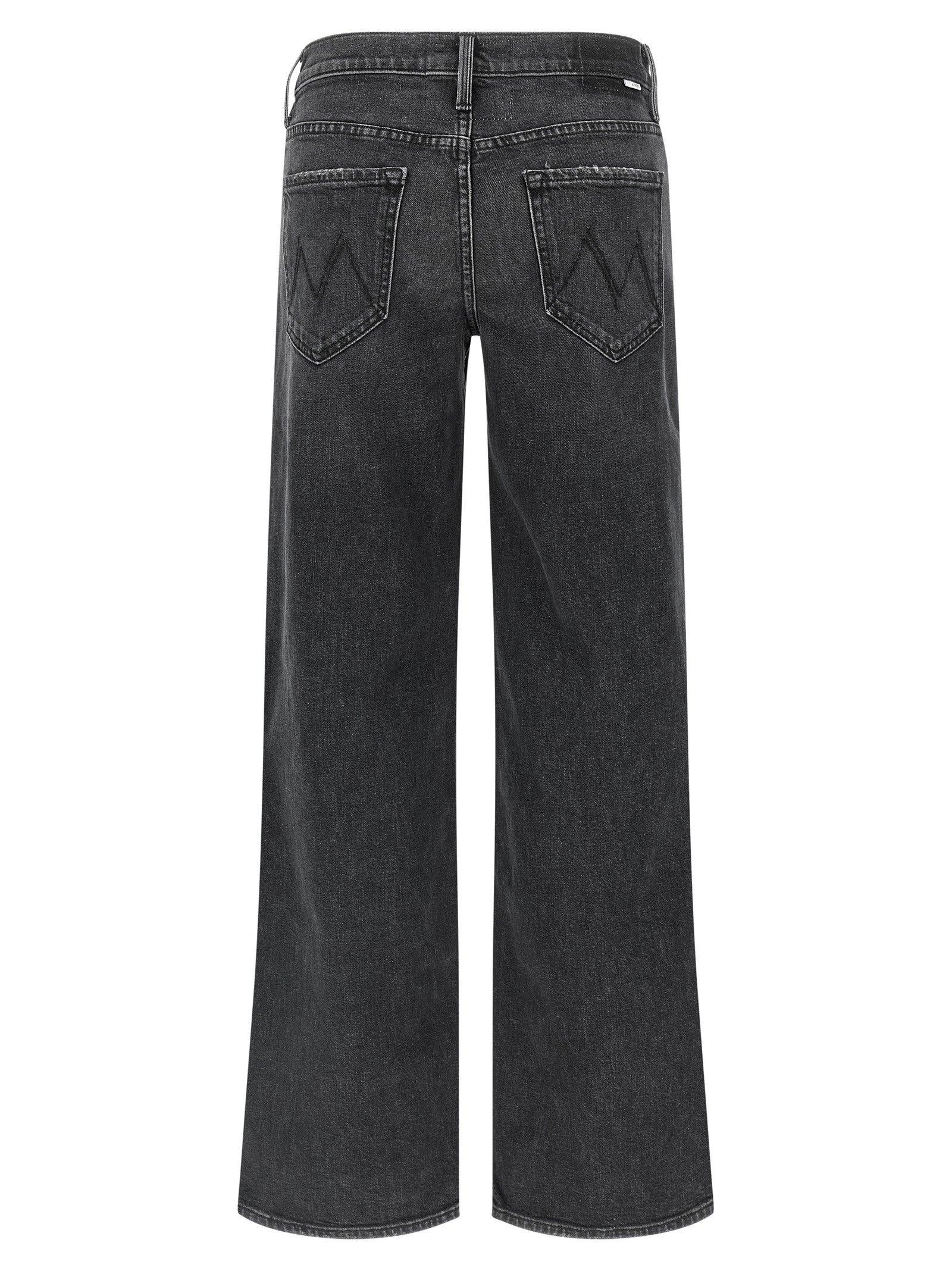 MOTHER The Smoothie Sneak Jeans Black