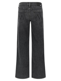 MOTHER The Smoothie Sneak Jeans Black
