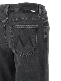 MOTHER The Smoothie Sneak Jeans Black