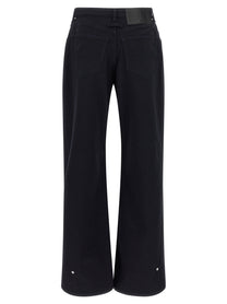 Jean Paul Gaultier The Snap Button Denim Jeans Blue