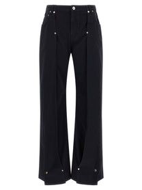Jean Paul Gaultier The Snap Button Denim Jeans Blue
