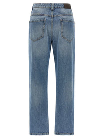Brunello Cucinelli The Straight Leg Jeans Blue