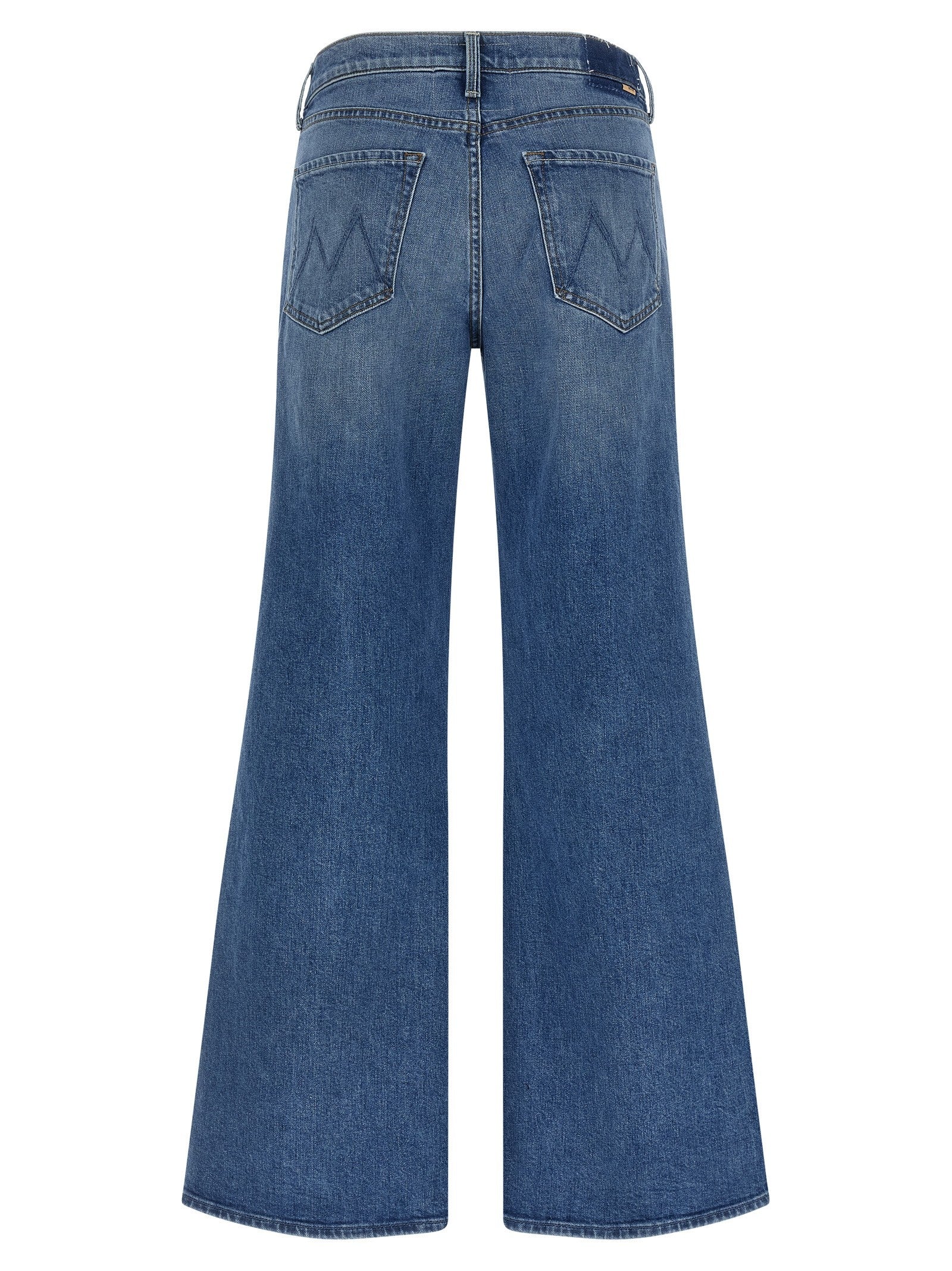 MOTHER The Tomcat Roller Sneak Jeans Blue