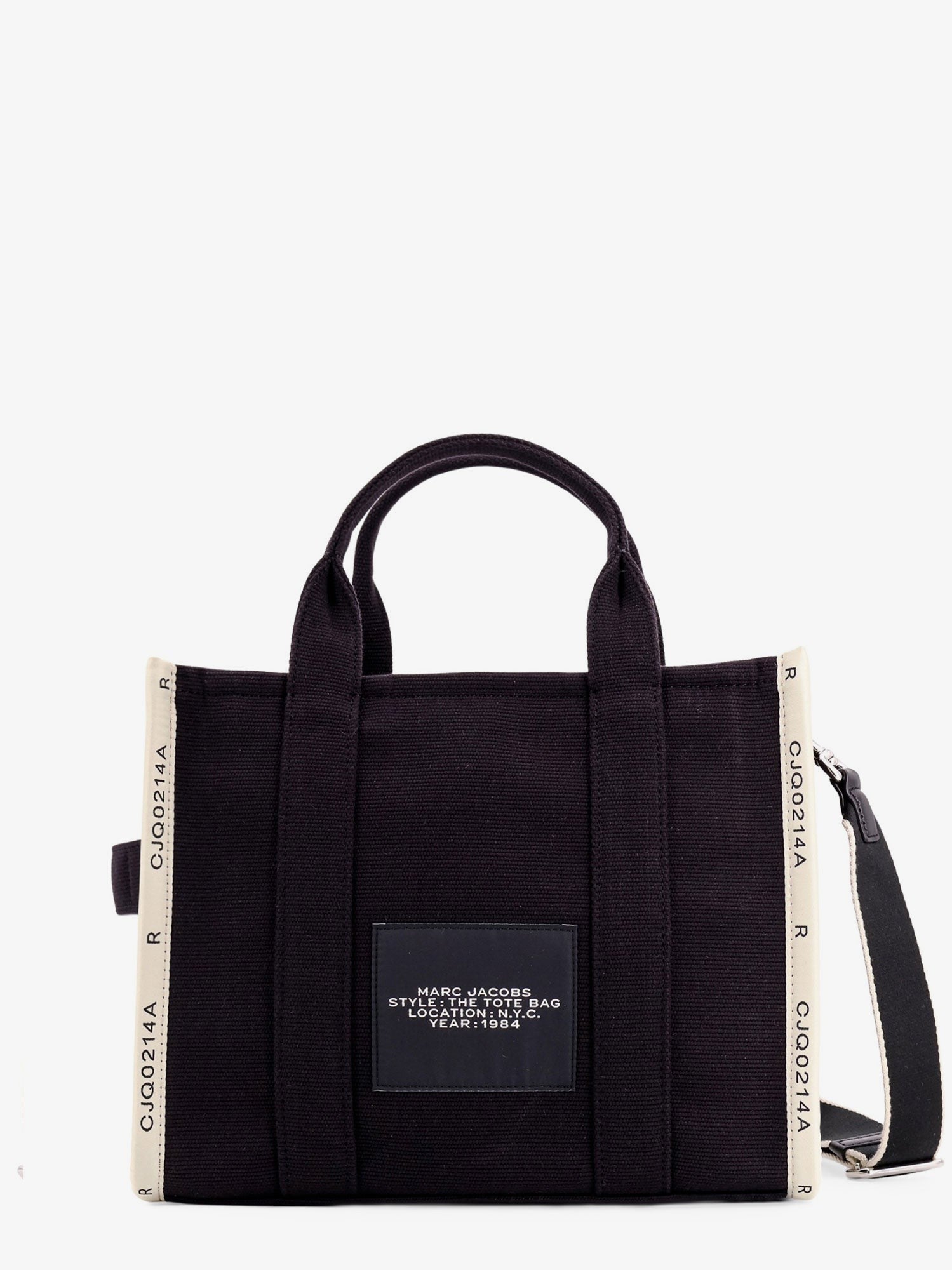 Marc Jacobs Women's The Tote Bag Canvas Crossbody Bag Black
