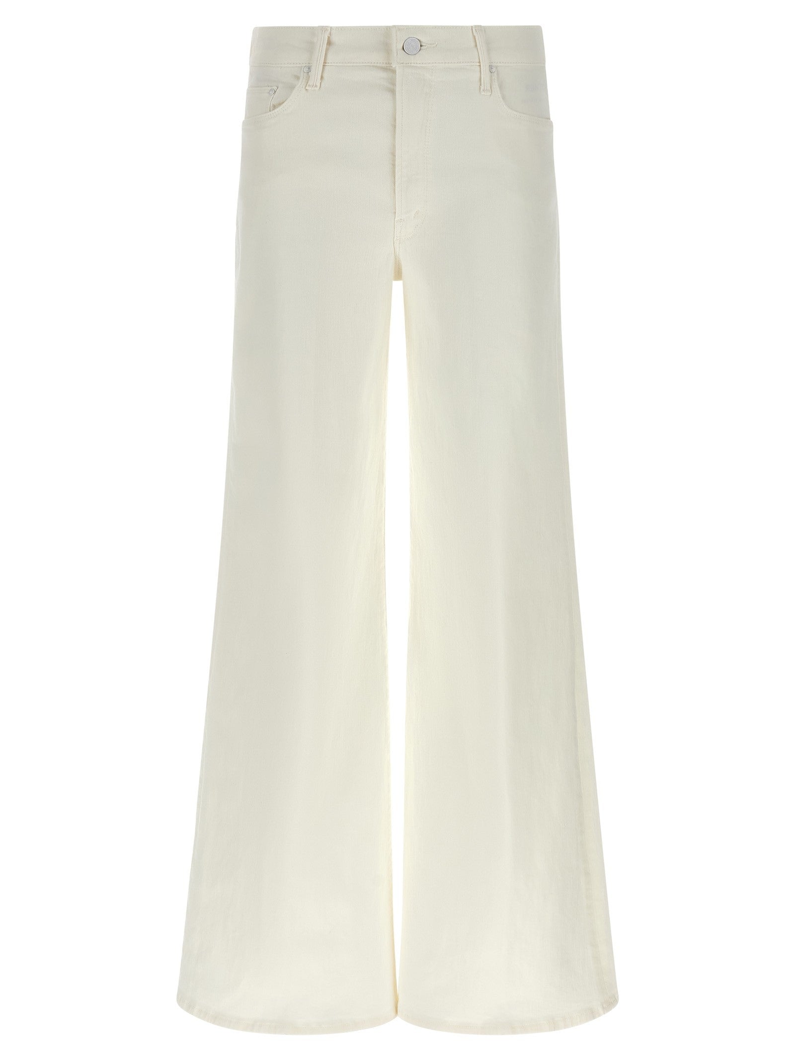 Mother The Twister Sneak Jeans White