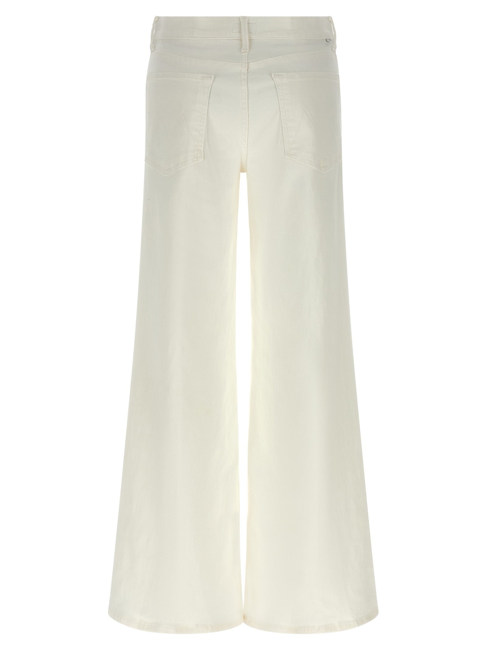 Mother The Twister Sneak Jeans White