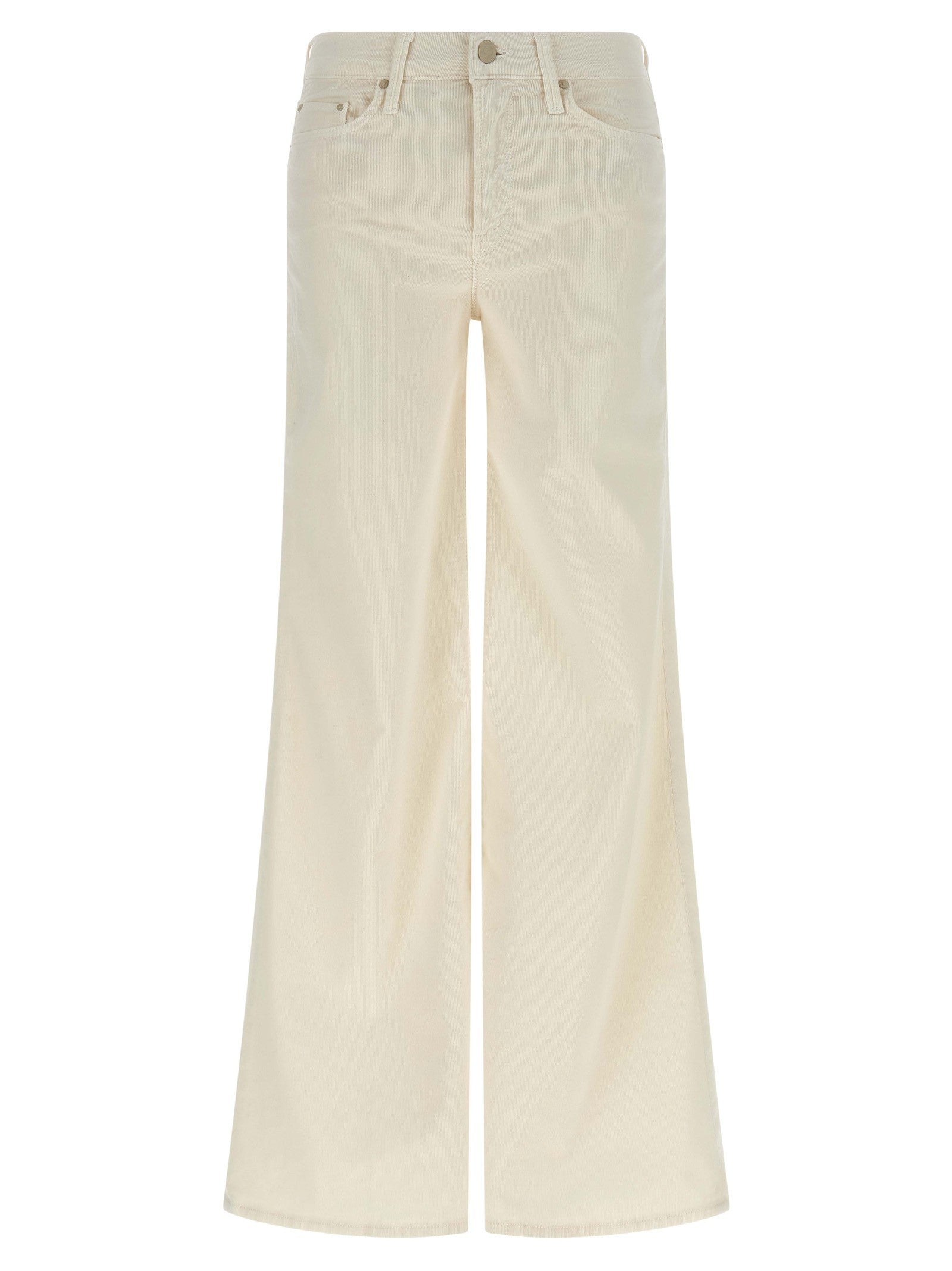 MOTHER The Twister Sneak Pants White